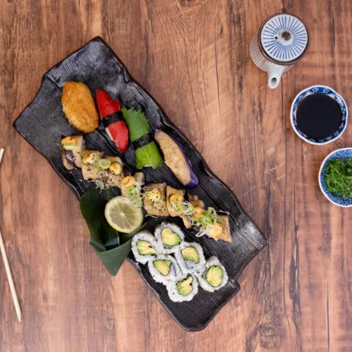 Vegetarian Nigiri & Maki Set